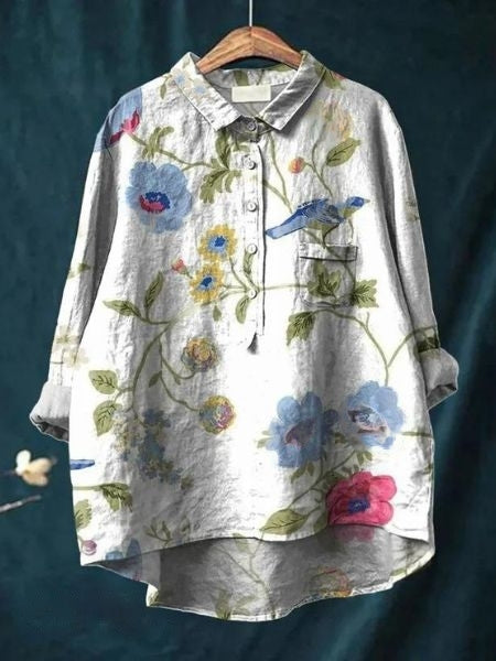 Floral Print Blouse