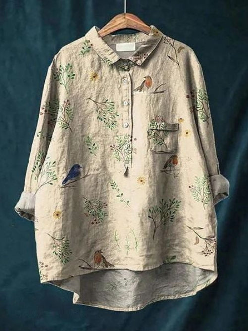 Floral Print Blouse