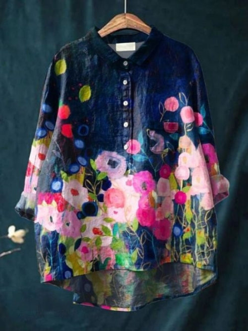 Floral Print Blouse
