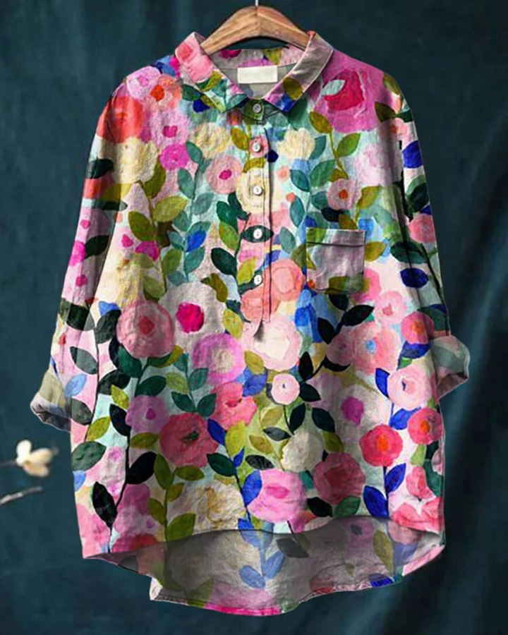 Floral Print Blouse