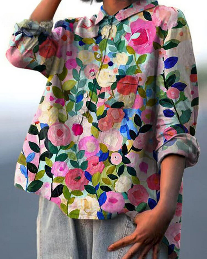 Floral Print Blouse