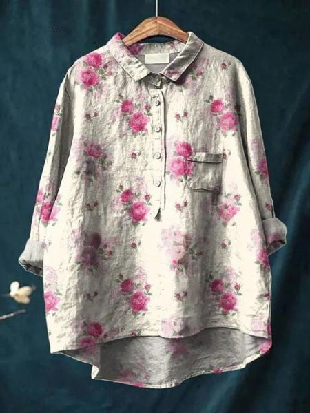 Floral Print Blouse
