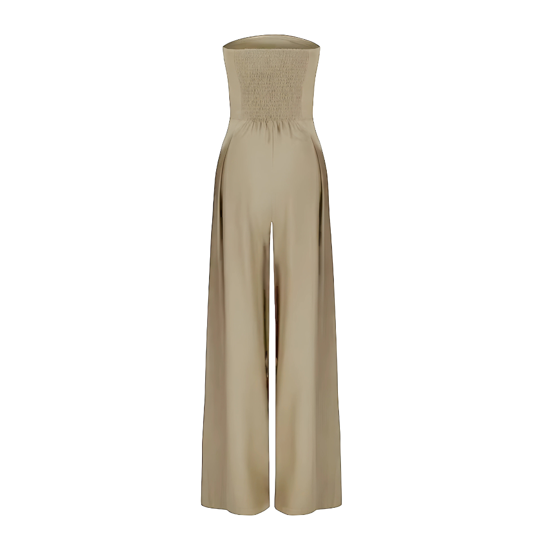 Ava – Strapless Wide-Leg Jumpsuit