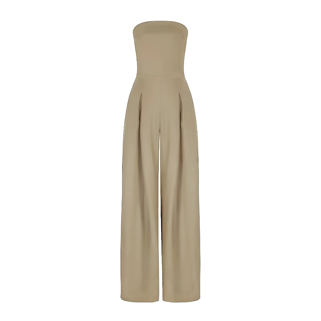 Ava – Strapless Wide-Leg Jumpsuit