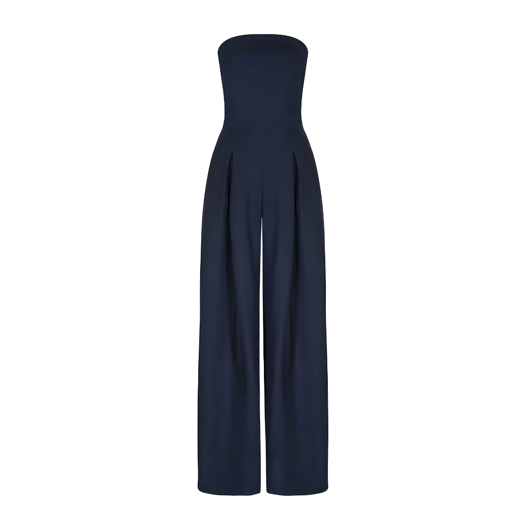 Ava – Strapless Wide-Leg Jumpsuit