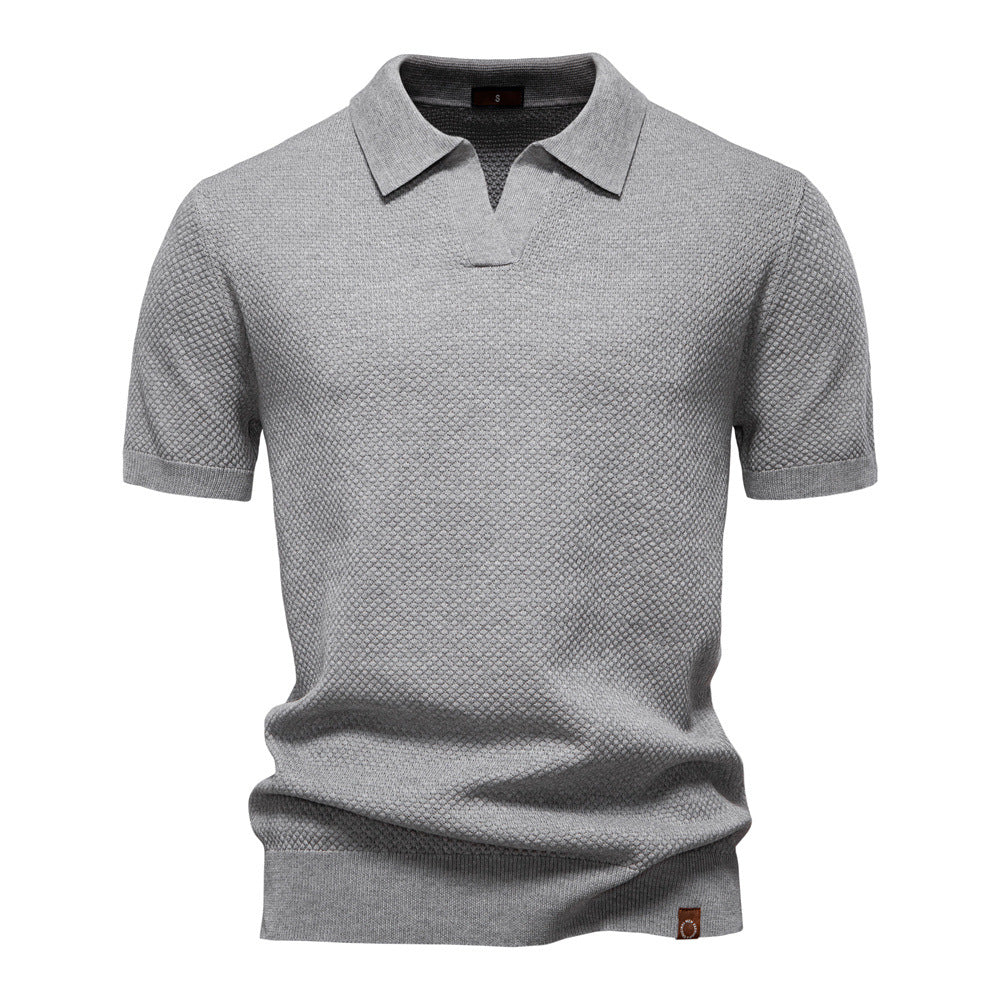 Adonis – Texturized Polo-Shirt