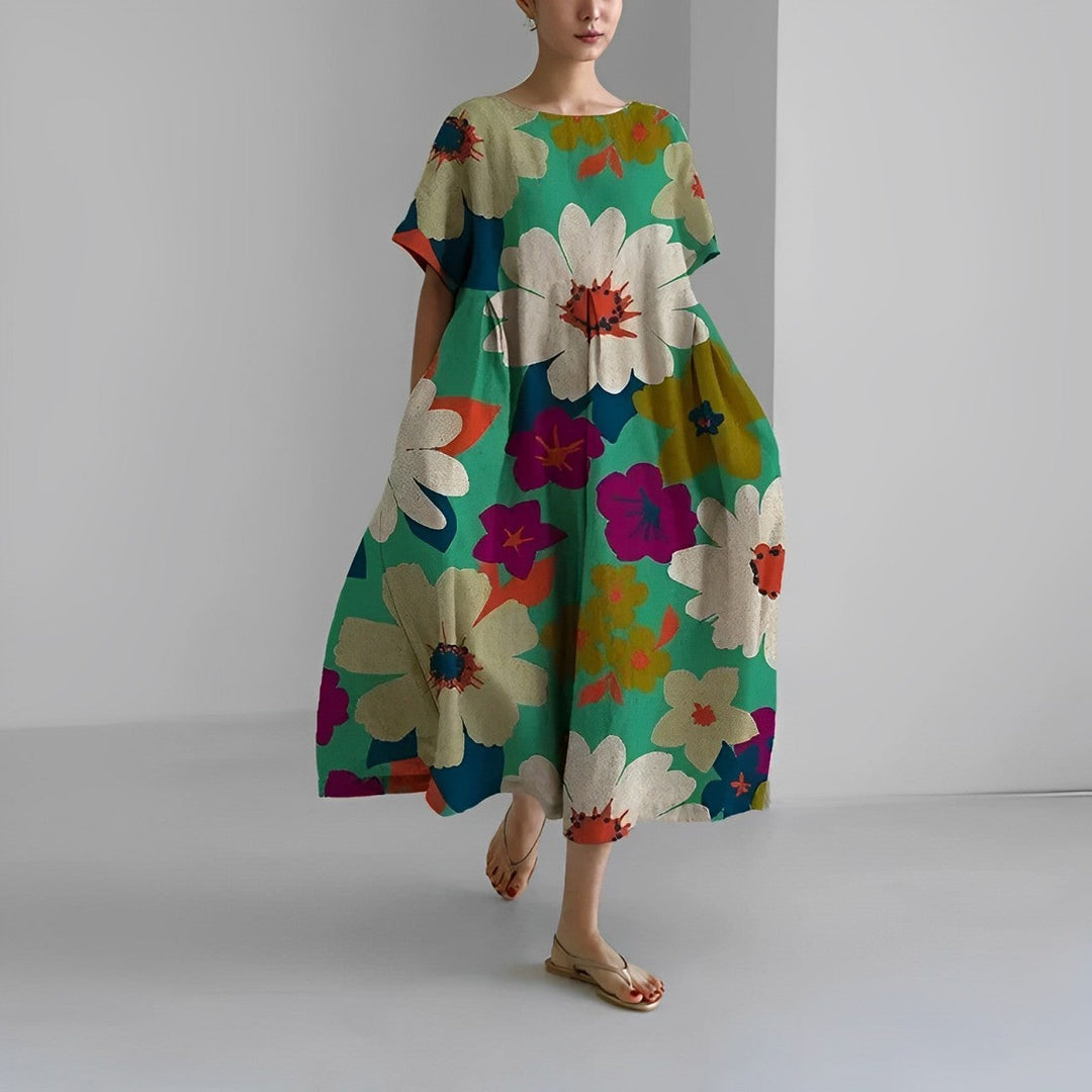 Floral Bohemian Dress