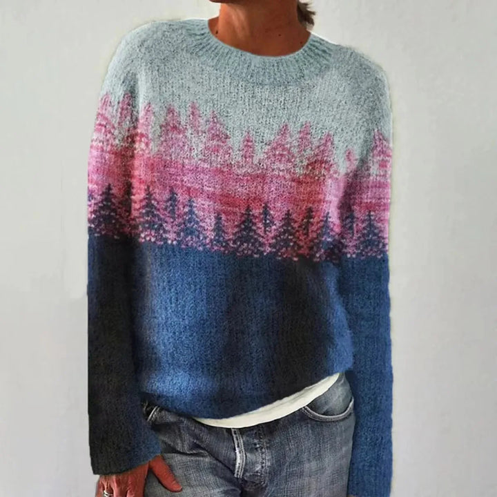 COZY RETRO KNIT SWEATER